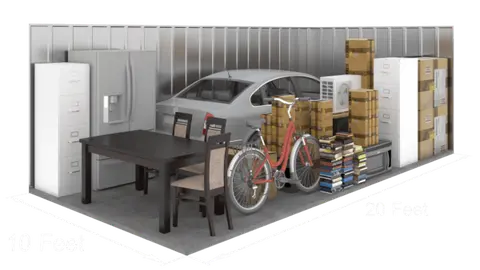 10x20 or larger storage unit at Presto Storage
