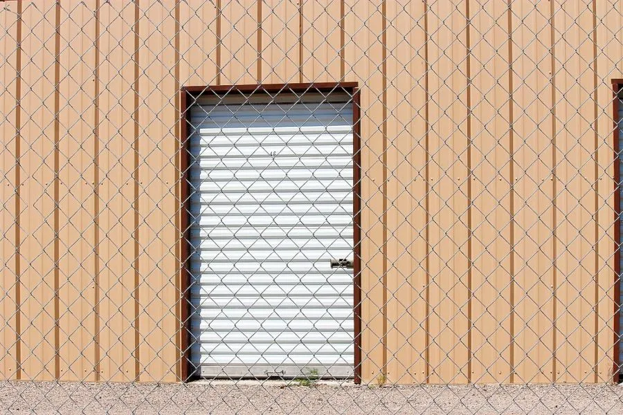 Fenced and gated Presto Storage facility